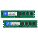 DDR3 1333MHz 4GB×2枚 10600U DIMM CL9 PC3 240Pin デスクトップPC用メモリ Non-ECC(2)