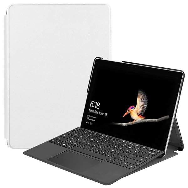For マイクロソフト Microsoft Surface Go 4 / Go 3 / Go 2 / Go 全世代対応 ケース サーフェス ゴー 4 / ゴー 3 / ゴー 2 / ゴー 保護カバー 軽量薄型 PU レザー カバー 耐衝撃 傷防止 ハ