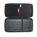 ロジクール MX KEYS mini KX700GR ミニマリスト ワイヤレス イルミネイテッド キーボード グラファイト 専用保護収納ケース- (ブラック)(2)