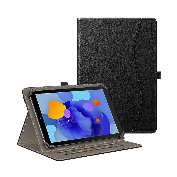 ユニバーサルケース 9-11インチタブレット用 - (ハンズフリー) マルチアングルビューイングスタンドカバー ポケット付き Urao C107 ECOPAD Coopers CP10 ZZB ZB10 TECLAST その他用 9 /10 / 11