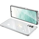 Arrows N F-51C ケース クリア カバー 透明 スマホケース 耐衝撃 軽量 TPU 薄型 ストラップホール付き 滑り止め 落下防止(透明)