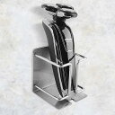 電気カミソリホルダー 壁掛け式 粘着式カミソリハンガー ステンレススチール ユーティリティ収納 電気シェーバー 浴室シャワー収納オーガナイザー フィリップスシェ...