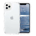 iPhone11ProMax ケース クリア ウェーブ いphone 11Promax ソフト TPU 純透明 ケース うねうね 人気 バンパー 耐衝撃 超軽量 薄型 ワイヤレス充電対応 スマホケース ストラップホール付き 楕円形カメラ アイフォン