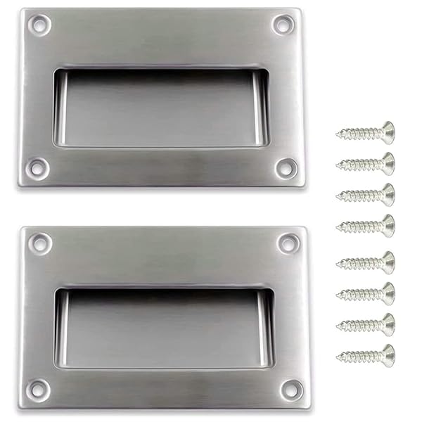 取っ手2個セット引き手 持ち手 引き戸隠しドア 窓 引き出し ラクラク開閉のプルハンドル 楽ちん引手窓/..