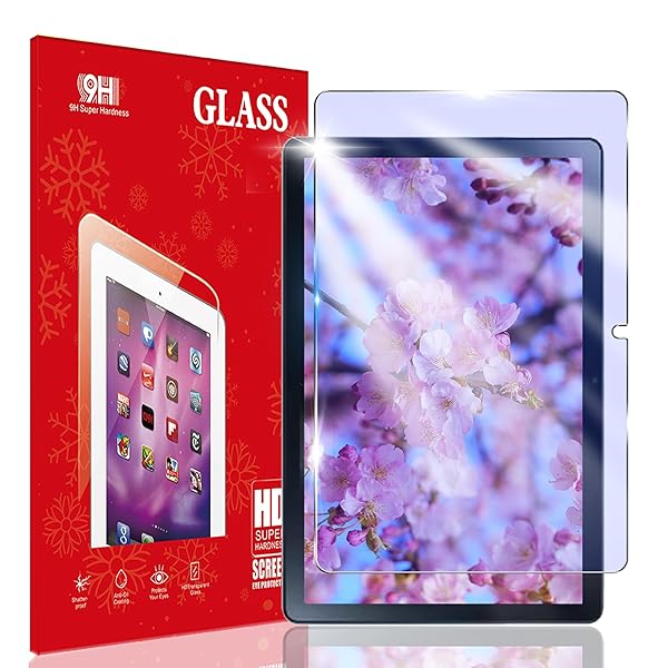 【 ブルーライトカット】対応 NEC LAVIE Tab T10 T1055/EAS 用の ガラスフィルム LAVIE Tab T10 T1055/EAS ，TAB10/F02，pc-t1055eas 用の保護フィルム 10.1インチ フィルム 強化