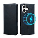 iPhone 16 用 ケース 手帳型 MagSafe対応 iPhone16 専用 カバー 手帳型 マグセーフ対応 カード収納 iPhone 16 用 手帳型 ケース ワイヤレス充電対応 スタンド機能 iPhone 16 専用 ケース 手帳 マグネッ