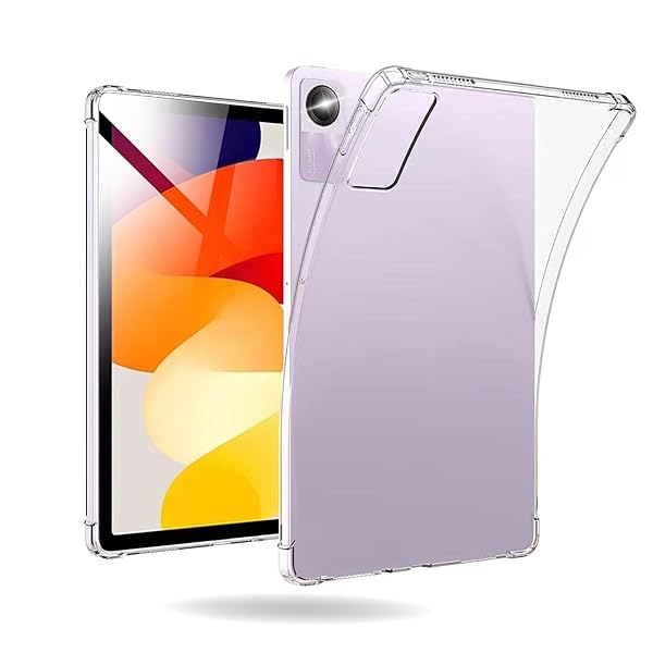For Xiaomi Redmi Pad SE 用の ケース クリア 11インチ Redmi Pad SE 用の 保護ケース タブレット カバー Redmi Pad SE 用の カバー 透明 TPU ソフト 薄型 軽量 耐衝撃 全面保護 柔らかい す