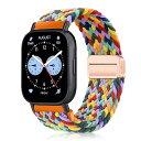 バンド 22mm Xiaomi Redmi Watch 5 Lite/Redmi 5 Active/Xiaomi Watch S4/S3対応 交換バンド 弾性ナイロン製 替えベルト 編組ストラップ 磁気バックル 換えベルト コンパチブルシャオミ S1