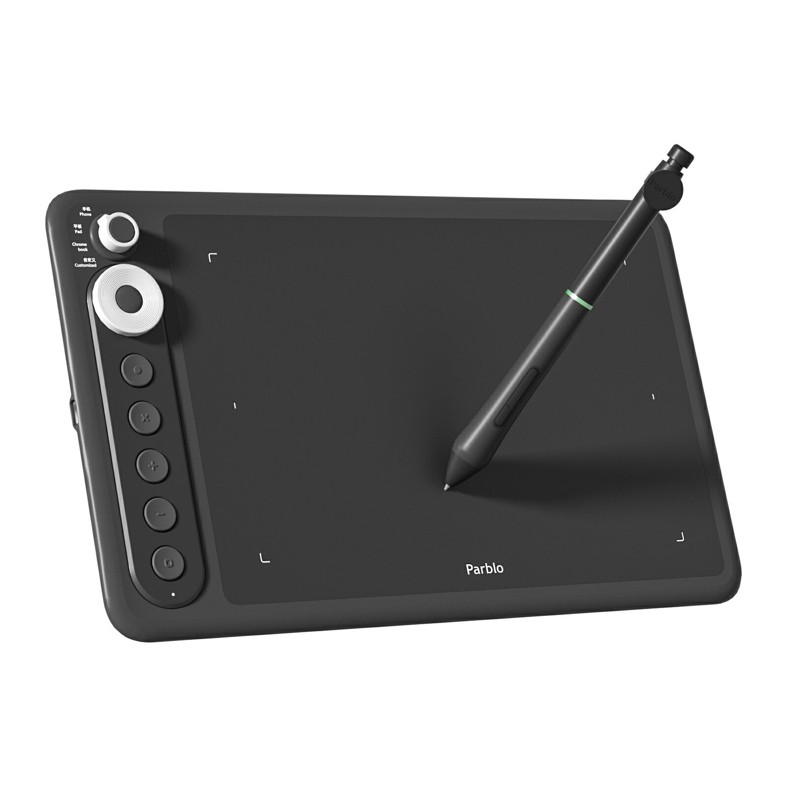 Parblo-intangbo x7グラフィックタブレット,7.2x4.5インチ,Android携帯用,デジタル描画および手書きペン