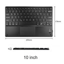 IPad,PC,Samsung,タブレット用のタッチパッド付きBluetoothタッチキーボード