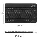 IPad,PC,Samsung,タブレット用のタッチパッド付きBluetoothタッチキーボード