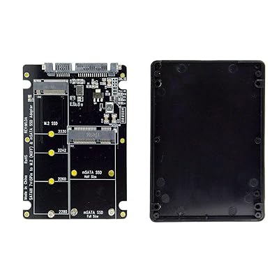 NFHK 2 in 1 R{ M.2 NGFF B-Key & mSATA SSD - SATA 3.0 A_v^[ Ro[^[ P[X GN[W[