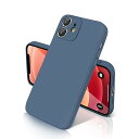 iphone 12 ケース シリコン 耐衝撃 滑り止め スマホケース 米軍MIL規格 SGS認証 指紋防止 カバー アイホン 12 ケース 衝撃吸収 カメラ保護 携帯ケース ソフト 薄型 ワイヤレス充電対応 12ケース 6.1インチ用(ブルー)