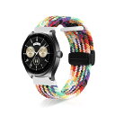 編組バンド Amazfit Bip 6/Xiaomi Redmi Watch 5 Lite/5 Active 対応 交換バンド ナイロン製 柔らかい 磁気 バッ...
