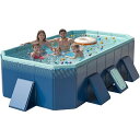 【2025新改良 工場直売 非膨張式プール】新デザイン ビニールプール 空気入れ不要 大型 子供用 家庭用 長方形 折り畳み式 収納便利 1秒高速オープン 耐高温 耐摩擦 安全無毒 水遊び 猛暑対策 家庭用 屋内用 アウトドア用 大型 水遊び 簡単な