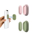 2個セット磁気リモコンホルダー シリコンリモコンラック 壁掛けタイプ 使いやすい粘着式磁気ホルダー 穴開け不要 壁を傷つけない リモコンの整理 片付け 小物収納...