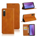 Xperia 10 V ケース 手帳型 エクスペリア10 V SOG11 / SO-52D 手帳型 ケース カバー PUレザー カード収納 財布型 耐衝撃 ケース マグネット スタンド機能付き 5色 (Xperia 10 V SOG11 / SO-5