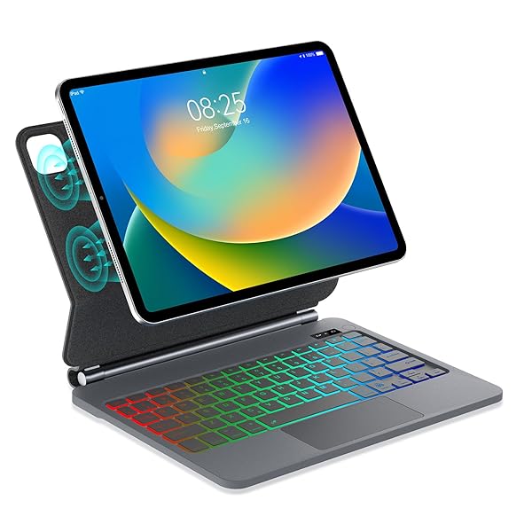 マジックキーボード iPad Air (M2) 11イン キーボード ケース iPad Pro 11 キーボード 第1/2/3/4世代 iPad Air 第5世...