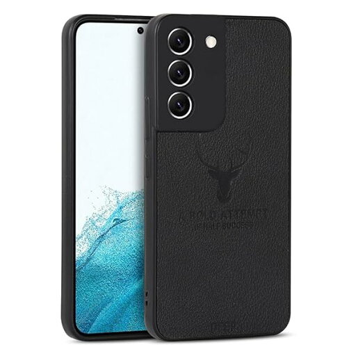 Galaxy S22 ケース 耐衝撃 薄型 レンズ保護 コンパクト PC素材 背面 高級なPUレザー ハードカバー マット加工 指紋防止 カメラ保護 携帯カバー ギャラクシーs22 カバー (Galaxy 22, black) Galaxy S22 ケース 耐衝撃 薄型 レンズ保護 コンパクト PC素材 背面 高級なPUレザー ハードカバー マット加工 指紋防止 カメラ保護 携帯カバー ギャラクシーs22 カバー (Galaxy 22, black)