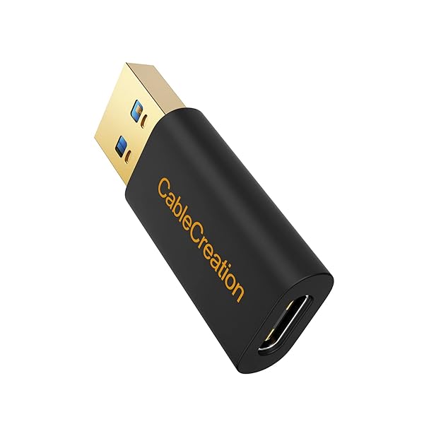 USBアダプタ, Type 3.0 - Type C変換コネクタ データ転送 アダプタ USB 3.0 to USB-C アダプタ USB-A対応コンバーター、ラップトップ、壁充電器、iPhone 15、iPhone15Pro Max、Oculus