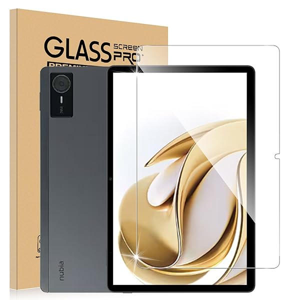 【2枚入り】For REDMAGIC Nova Tablet/Nubia Pad SE フィルム 強化ガラス 保護フィルム 指紋防止 9H硬度 Nubia Pad SE タブレット フィルム 10.95インチ 衝撃保護 透明感良し 撥水撥油 気泡ゼ