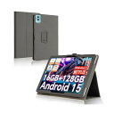 For TECLAST P50 AI/DOOGEE U11/DOOGEE U11 Pro ケース タブレット 11インチ 保護ケース 高級PU レザー 全面保護 調節可能 防水防汚 衝突防止 薄型軽量 良い手触り 長持ち スタンド機能付き (ブラッ