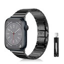 バンド コンパチブル Apple Watch Series 10/9/8/7/6/5/4/3/2/1/SE対応 (42mm 38mm 40mm 41mm) コン...
