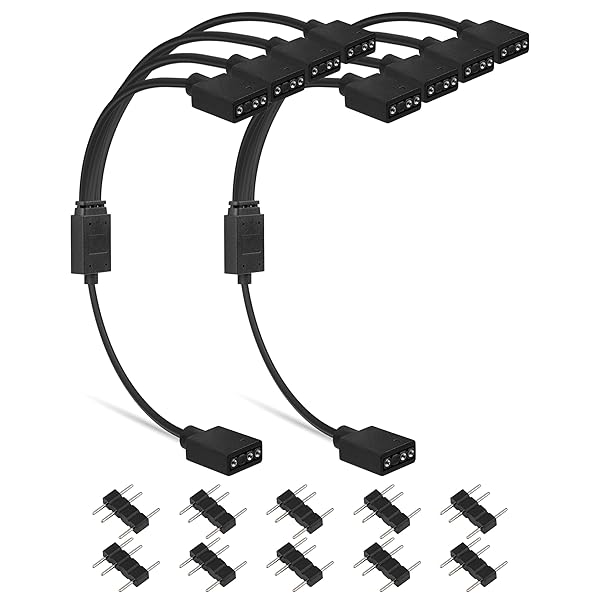 Amazon.co.jp: 30cmマザーボードRGBアダプター変換ケーブル5V