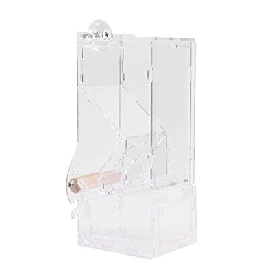 バードフィーダー小鳥用 自動エサやり機 餌やり 餌入れ 給餌機 インコ オウム 文鳥 鳥かご汎用 自動給..