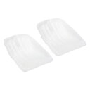 PATIKIL 500 x 440 mm プラスチックスノーシャベル 2個 大容量 スノースペード ポータブル除雪ツール ドライブウェイ カー ホーム ガレージ...