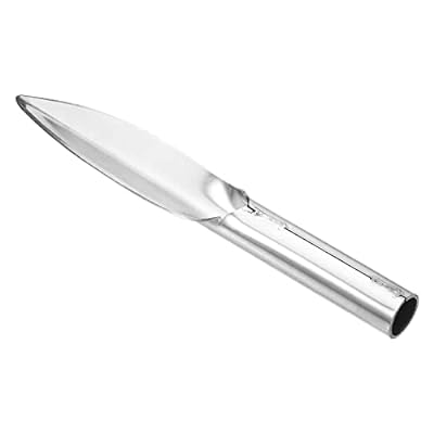 PATIKIL 230 mm ガーデンこて リーフ型 ガーデンシャベル ポインテッドハンドシャベル ガーデニングツ..