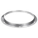 PATIKIL 245 mm ダクト接続フランジ 直管排気フランジ ステンレスダクト取付板 暖房 冷房 換気 HVACシステム用