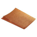 PATIKIL 柔らかいフェルトシート グリッターファイバークラフトシート オレンジ 30 cm x 20 cm DIY趣味の装飾用 6個