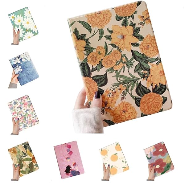 可愛い iPad Mini A17 Pro ケース 花柄 iPad mini 第6世代 8.3インチ ケース 花 iPad mini7 mini6 カバー Apple Pencil収納 アイパッド ミニ7 ケース 女性 人気 オリジナル 印刷 お洒落