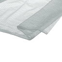 PATIKIL 150 cm メッシュ生地 伸縮性 バックパックポケットとストラップ ネッティング服 ネッティングバッグ ショッピングバッグ用 ライトグレー 2ヤード