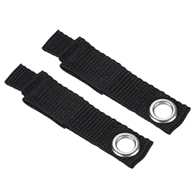 PATIKIL 延長コードホルダーオーガナイザー 184 mm 2個 面ファスナー 収納ストラップハンガー 電源ケー..