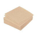 PATIKIL 柔らかいフェルトシート ファブリッククラフトシート DIY趣味の装飾用 グレー 10 cm x 10 cm 21個