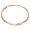 PATIKIL 10 M ソリッド裸銅線 26ゲージ 99.9%純銅線 0.45 mm 柔らかい ビーディングワイヤー 金属製植物茎ネクタイ ジュエリークラフト用