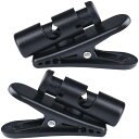 イヤホンクリップ 360度回転可能 ヘッドホンマイククリップ 2個入り 0.5-3.0MM イヤホンコードマネージャー クリップワイヤー ケーブルクリップ コード止め 携帯クリップ アクセサリー ケーブル整理 引っ掛かり防止 ヘッドフォン/イヤホン/