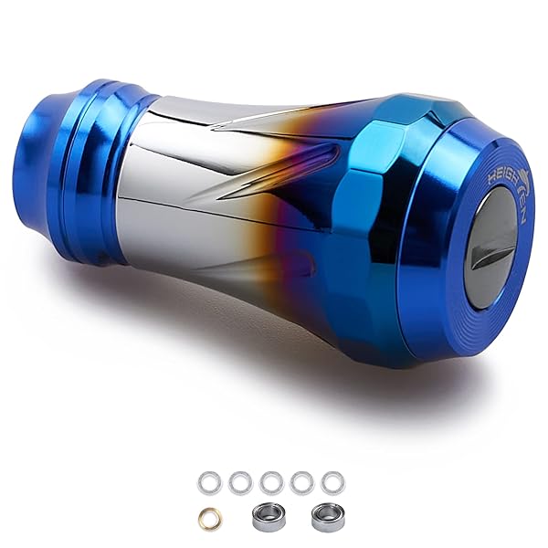 20mm リール ハンドル ノブ 10g 7色 シマノ ダイワ 通用 (Shimano) Type A (Daiwa) Type S 用 70航空アルミ