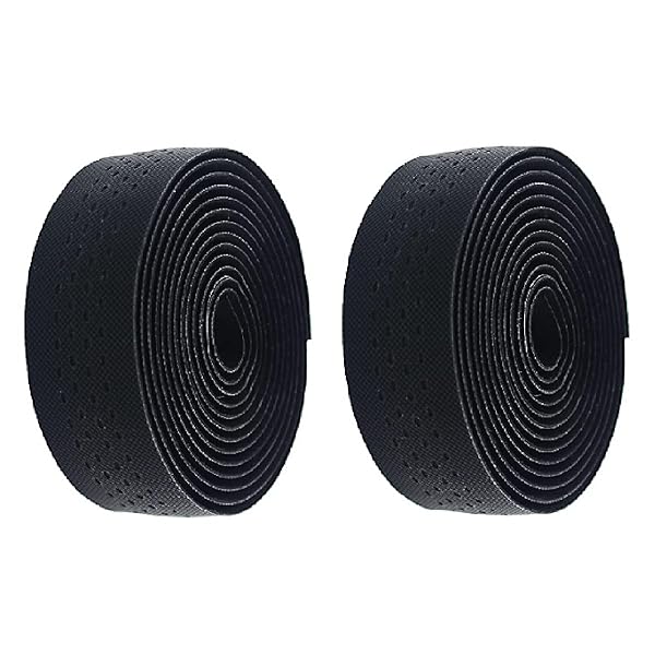 自転車 バーテープ ロードバイク バーテープ ハンドルバー エンドプラグ付き クッション 滑