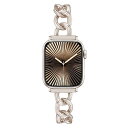 アップルウォッチ バンド Apple Watchバンド 金属チェーンベルト 42mm(Series 10) 41mm 40mm 38mm iWatch seri...