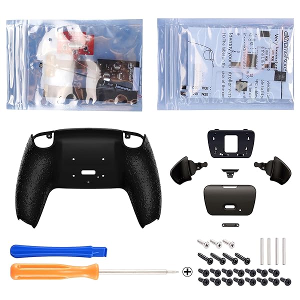 ps5コントローラーBDM-010&BDM-020に対応用プログラムできる背面パドル金属バージョンライズリ