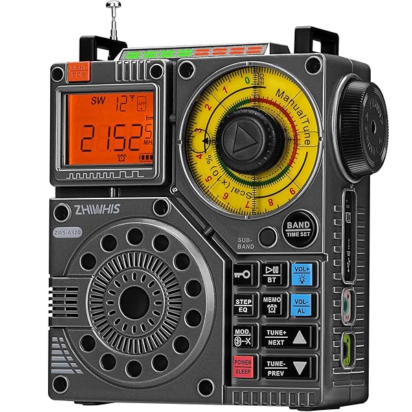 Bluetoothԡ BCL饸 ûȼ VHF/FM/AM/SW/磻FM  Ͽ/APPȥ/Micro...