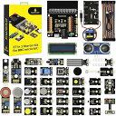 37 センサー 拡張ボード スターターキット for BBC Micro:bit V2 V1.5 マイクロビット 電子部品 セット ブレイクアウト キット(Microbit マザーボードは含まない)