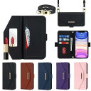 アイフォン 11 ケース 縄掛けカバー for iPhone 11 手帳型 for iPhone11 手帳 for iPhone11 case チェック柄 鏡 ミラー付き 長ストラップ付き 肩掛け 革レザー 柔らかいTPU 多機能 財布型 カード収納