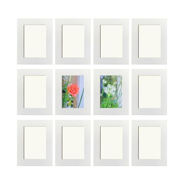 アートフレーム 12個セット 子供の絵 展示用 フォトフレーム 7.9*11.7cm【透明保護フィルム + 壁