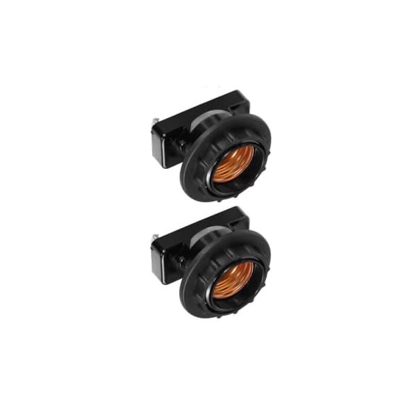 角型引掛けランプソケットE26口金、引掛シーリング用 電球ソケット ランプソケット、角型引