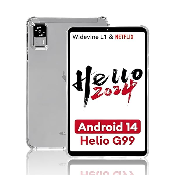For Headwolf FPad5/FPad5 Pro/Alphawolf APad1 ケース 透明 TPU タブレット ケース全面守る 丈夫な 対衝撃 シリコン 四角 バンパー 傷つけ防止 保護 四隅の厚 いエアバッグ Headwolf FPad
