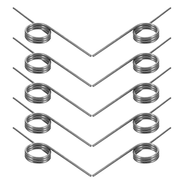 10個 ゴミ箱スプリング ねじりばねの缶 バケツの蓋のバネ ゴミ箱の蓋のねじりバネ ゴミ箱用